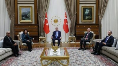 Cumhurbaşkanı Erdoğan, DEM Parti heyetinde yer alan Türkiye Büyük Millet