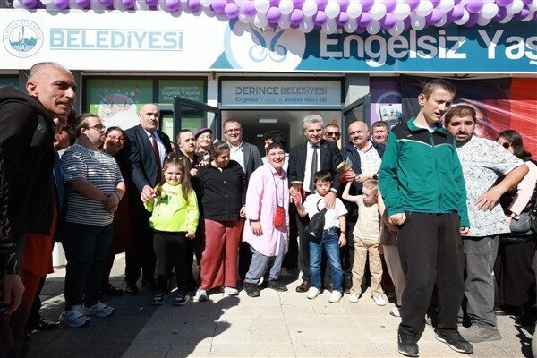 Derince Belediyesi bünyesinde faaliyetlerini sürdüren Engelsiz Yaşama Destek Merkezi’nde yeni
