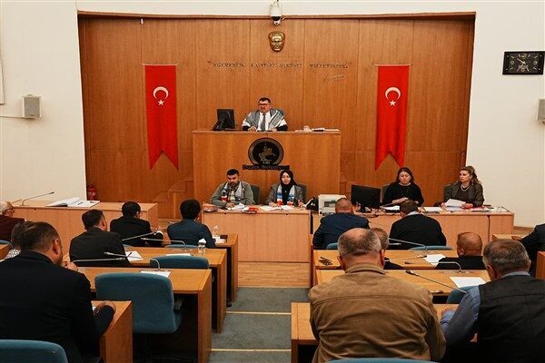 Düzce Belediye Meclisi’nin Ekim ayı ikinci birleşimi, Meclis Başkan Vekili