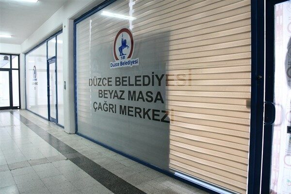 Düzce Belediyesi, vatandaşlar arasında doğrudan iletişim sağlayarak 7 gün 24