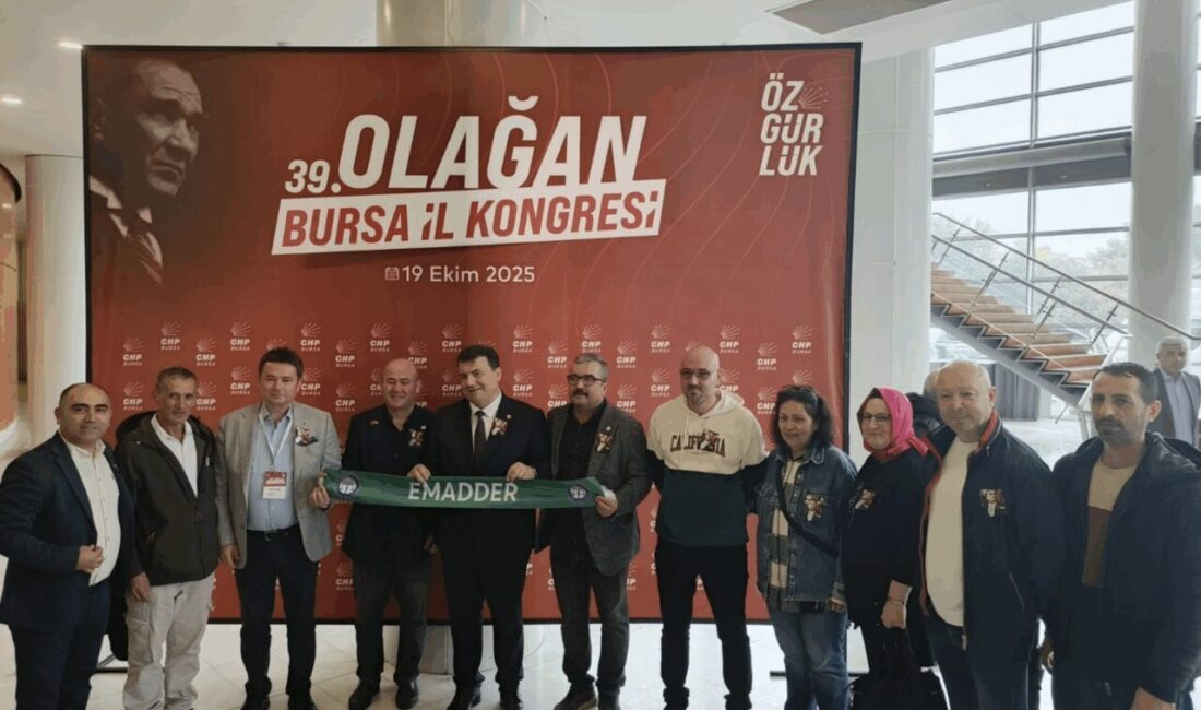 EAA Bursa İl Başkanı Gürkan Şimşek ve dernek heyeti, CHP’nin