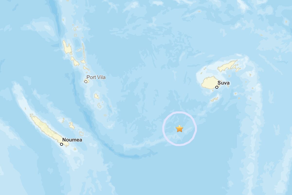 Amerika Birleşik Devletleri Jeoloji Araştırmaları Kurumu’nun (USGS) verilerine göre, Fiji