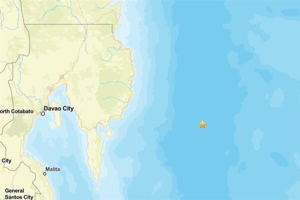 Amerika Birleşik Devletleri Jeoloji Araştırmaları Kurumu’nun (USGS) verilerine göre Filipinlerde,