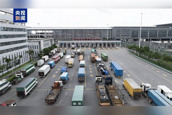 2025 yılının ilk dokuz ayında Hong Kong-Zhuhai-Macao Köprüsü'nden gerçekleştirilen ithalat