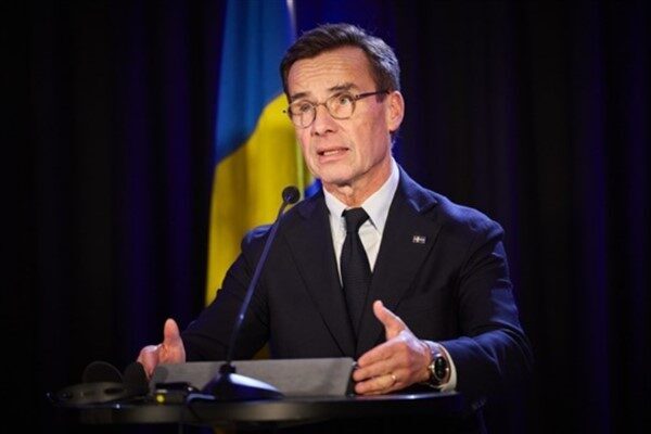 İsveç Başbakanı Ulf Kristersson, bugün imzalanan bir niyet bildirgesinin, Ukrayna’ya