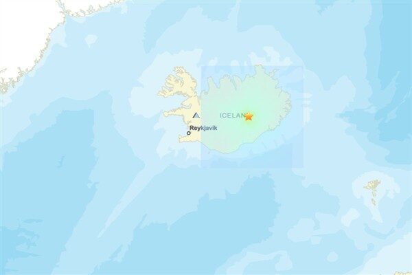 İzlanda’da deprem Amerika Birleşik Devletleri Jeoloji Araştırmaları Kurumu’nun (USGS) verilerine göre, İzlanda’da