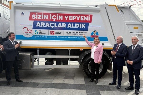 İzmit Belediyesi araç filosunu genişletiyor İzmit Belediyesi, filosuna 16 yeni hizmet aracı kazandırdı. 76 milyon