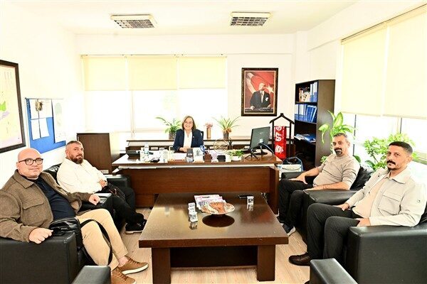KKTC’nin en büyük ikinci belediyesi olan Gazimağusa Belediyesi heyeti, Muratpaşa