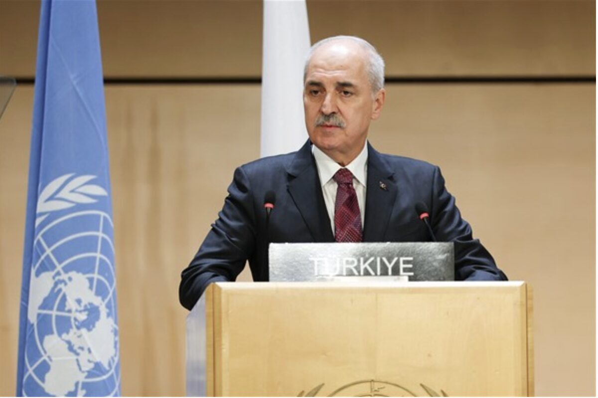 TBMM Başkanı  Kurtulmuş, İsrail’in Akdeniz’de uluslararası sularda seyrederken Sumud Filosuna