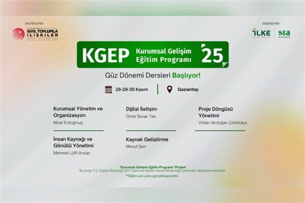 T.C. İçişleri Bakanlığı Sivil Toplum İlişkiler Genel Müdürlüğü desteğiyle İLKE