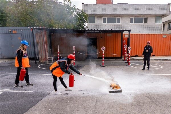 Arama ve kurtarma, sosyal yardım, yangın ve ilkyardım gibi konuları