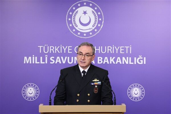Milli Savunma Bakanlığı tarafından yapılan açıklamada, Türk Silahlı Kuvvetlerinin terörle