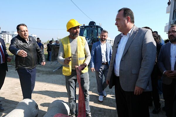 Manisa Büyükşehir Belediyesi tarafından, Muradiye Mahallesi’ndeki  2 milyar TL’lik altyapı