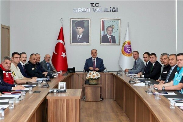 Ordu’da, Cumhuriyetin 102. yılına yakışır program ve etkinliklerin yapılmasını sağlamak