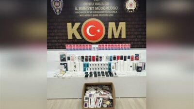 Ordu İl Emniyet Müdürlüğü Kaçakçılık ve Organize Suçlarla Mücadele Şube