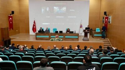 Valilik Konferans Salonunda gerçekleştirilen Tasarruf Tedbirleri Denetim Sonuçları Bilgilendirme Toplantısına,