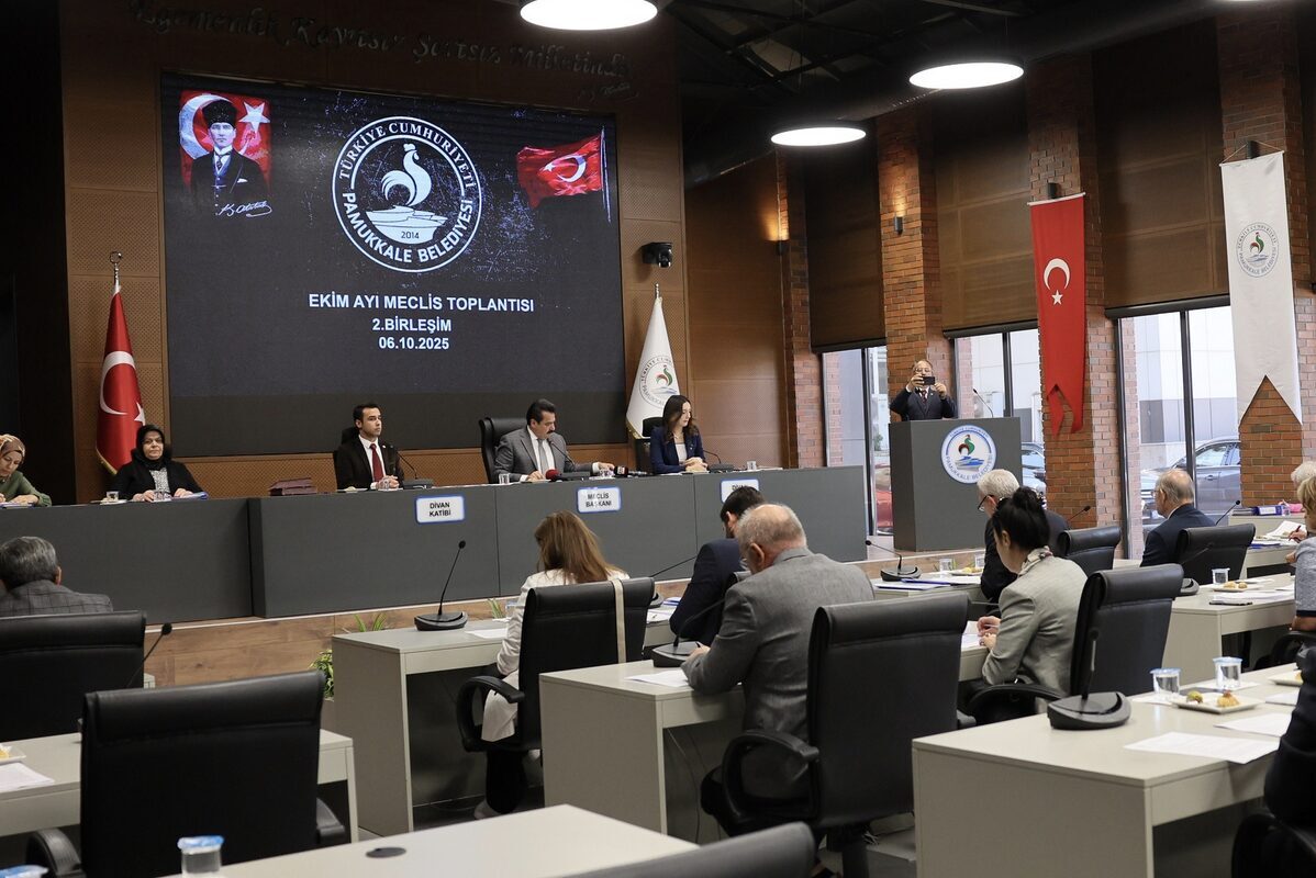 Pamukkale Belediyesi Ekim Ayı Meclis Toplantısı’nda 2026 yılı bütçesi, ücret