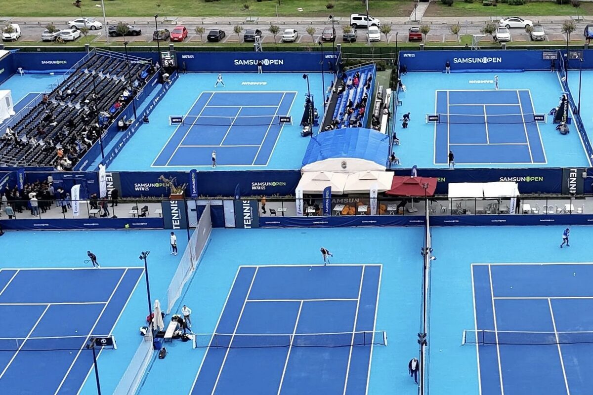 Samsun Büyükşehir Belediyesi’nin katkıları ve Türkiye Tenis Federasyonu gözetiminde Green