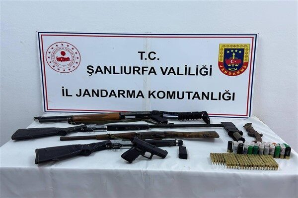 Şanlıurfa Valiliğinden söz konusu çalışmalara ilişkin yapılan açıklamada 1 adet