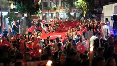 Antalya’nın Serik ilçesinde 29 Ekim Cumhuriyet Bayramı kutlamaları, Serik Belediyesi