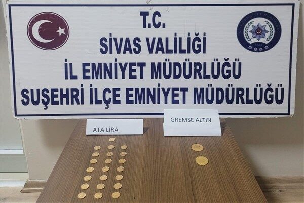 Sivas’ta sahte altın operasyonu Sivas’ın Suşehri ilçesinde, bir iş yerine sahte altın satmak isteyen