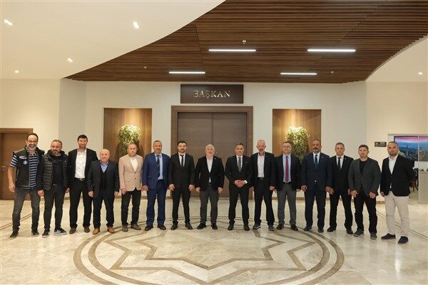 Ziyarette konuşan Gençlik ve Spor İl Müdürü Mustafa Demirkıran, spora