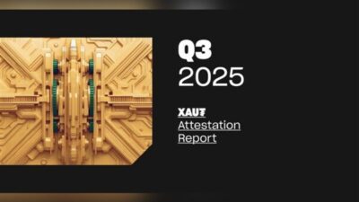 2025’in üçüncü çeyreğinin sonunda 1,44 milyar dolar seviyesinde olan XAUT’nin