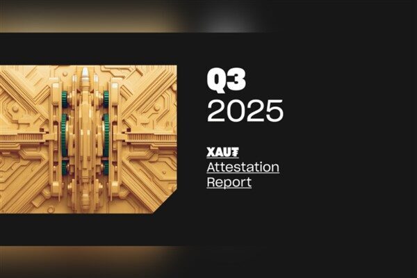 Tether Gold’un piyasa değeri 2 milyar doları aştı 2025’in üçüncü çeyreğinin sonunda 1,44 milyar dolar seviyesinde olan XAUT’nin