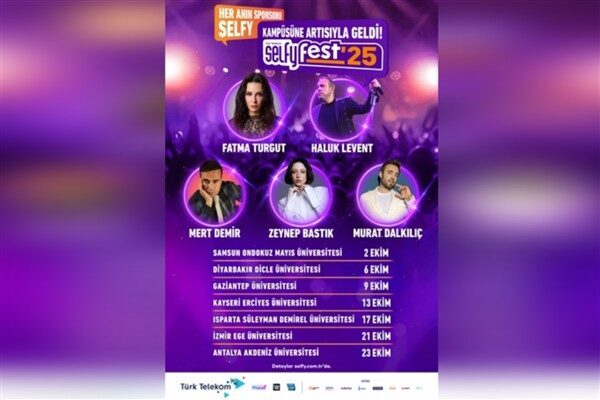 Türk Telekom’un gençlik markası Selfy, gelenekselleşen festivaliyle eğlenceyi, müziği sporu