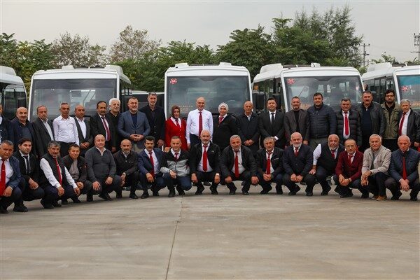 165 otobüslük filosu ile 60 güzergahta toplu ulaşım hizmeti veren