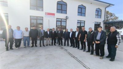 Kocaeli Valisi Aktaş, Karamürsel Çamçukur Mahalle Muhtarı Fatih Bat, Çamçukur