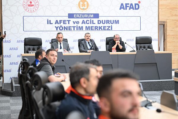 Erzurum Valisi Mustafa Çiftçi, yeni yapılan İl AADYM incelemeler yaptı.