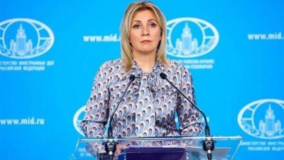 Zaharova, “Görünüşe göre Kiev rejimi temsilcileri, nefret söylemi yayan Yanina