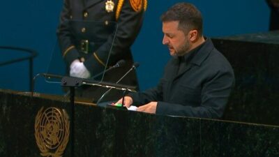 Fajon’un Ukrayna’daki ziyaretini başkent Kiev’de tamamladığını belirten Zelenski, “Bu tür