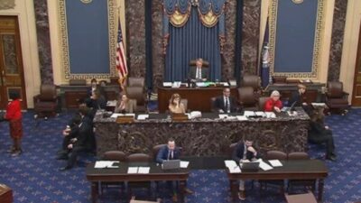 Pazar akşamı sekiz Demokrat senatörün oy birliğiyle kabul edilmesiyle, tasarının