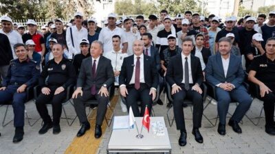 Törene Yüreğir Kaymakamı Mehmet Aksu, İl Emniyet Müdürü Ahmet Hakan