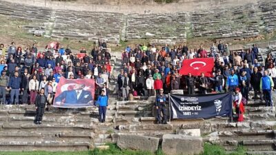 Aydın'da Atatürk’ün vefatının  87’nci yılı kapsamında geleneksel Ata’ya Saygı Doğa