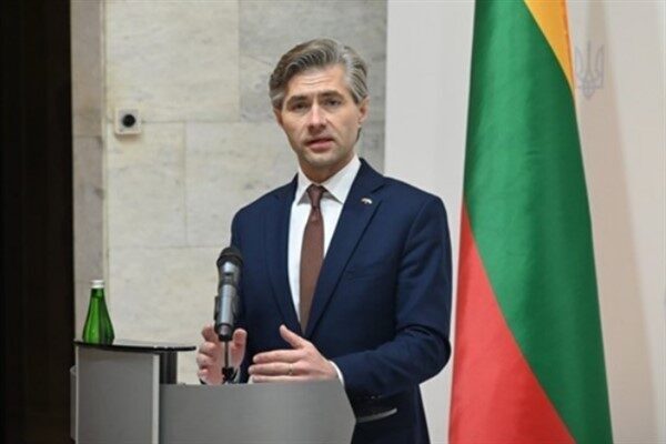 Litvanya Dışişleri Bakanı Kestutis Budrys, Polonya Dışişleri Bakanı Radoslaw Sikorski