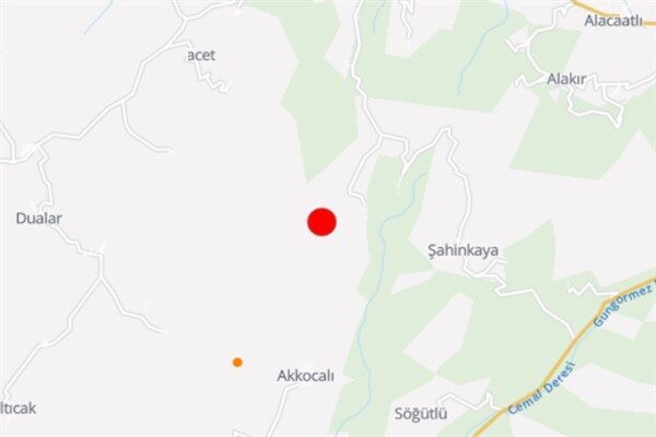 Boğaziçi Üniversitesi Kandilli Rasathanesi ve Deprem Araştırma Enstitüsü (KRDAE) verilerine