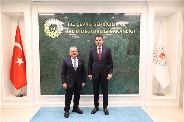 Bir dizi programa katılmak üzere Ankara’da bulunan Kayseri Büyükşehir Belediye