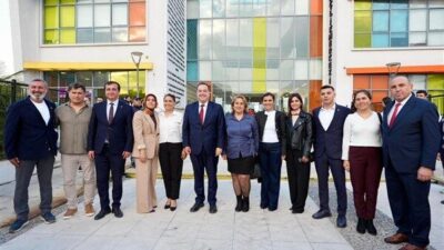 Manisa Büyükşehir Belediye Başkanı Besim Dutlulu, Sarıgöl’de ziyaretler gerçekleştirdi. İlçede