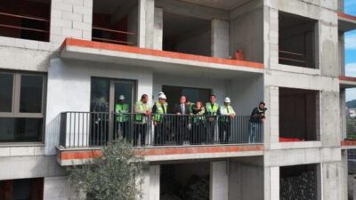 Manisa Büyükşehir Belediye Başkanı Besim Dutlulu, proje kapsamında yapımı süren