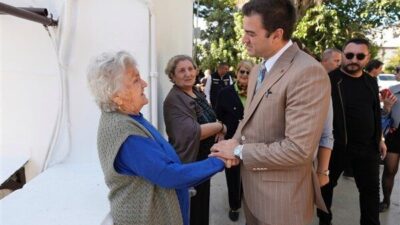 Programı kapsamında önce Eskiçeşme Mahallesi’ni ziyaret eden Başkan Mandalinci, daha