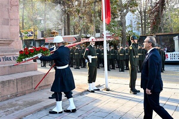 Malatya’da Gazi Mustafa Kemal Atatürk’ün vefatının 87. yıl dönümü dolayısıyla