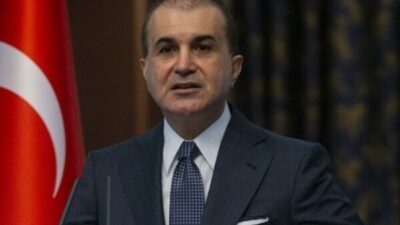 AK Parti Sözcüsü Ömer Çelik, Kocaeli Dilovası’nda bir parfüm deposunda meydana