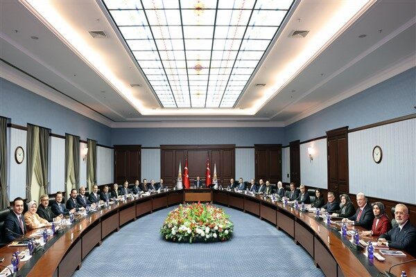 AK Parti Merkez Yürütme Kurulu (MYK) toplantısı, Cumhurbaşkanı ve AK