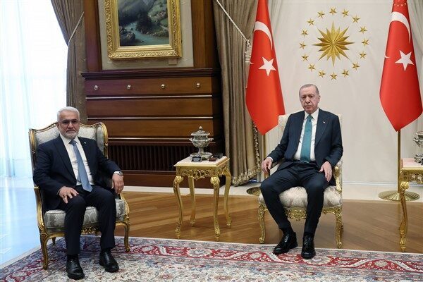 Cumhurbaşkanı Recep Tayyip Erdoğan, Hür Dava Partisi (HÜDA PAR) Genel