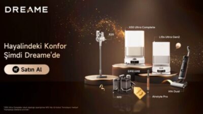 Akıllı ev teknolojilerinde ve kişisel bakımda dünyanın öncü markalarından Dreame,