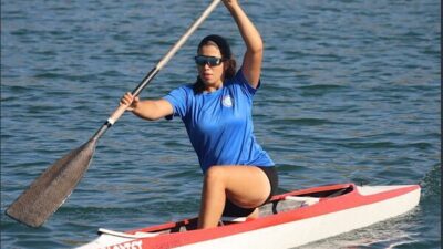 Eskişehir Büyükşehir Spor Kulübü’nün sporcusu Ecrin Su Yılmaz, Türkiye Kano