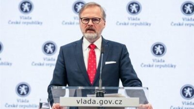 Çekya Başbakanı Petr Fiala, vatandaşlara güvenlerinden dolayı teşekkür ederek, hükümetteki